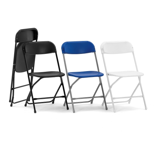 Krzesło Składane Aberdeen, Niebieski, Szary
