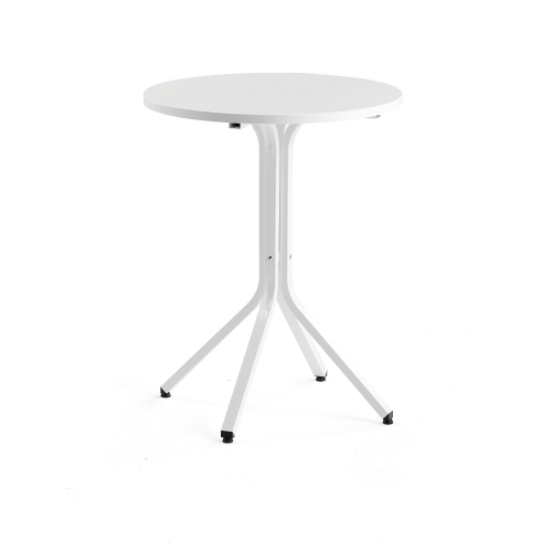Stół Various, ø700x900 Mm, Biały, Biały