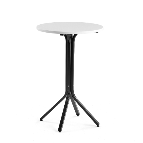 Stół Various, ø700x1050 Mm, Czarny, Biały