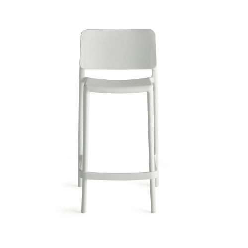 Krzesło Barowe Rio, Siedzisko 650 Mm, Biały