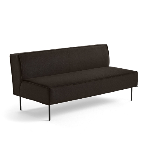 Sofa Copenhagen Plus, 2 Osobowa, Tkanina, Brązowy