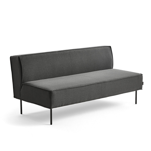 Sofa Copenhagen Plus, 2 Osobowa, Tkanina, Antracytowo Szary