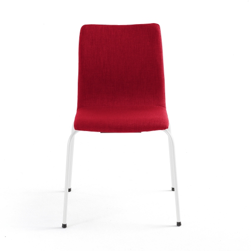 Krzesło Konferencyjne Ottawa, Czerwony, Biały