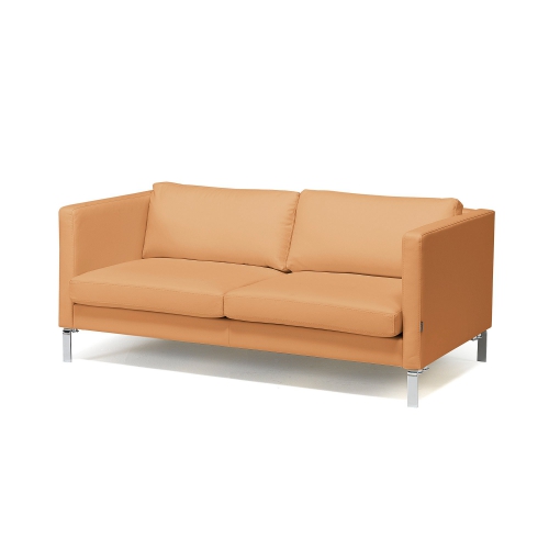 Sofa Neo, 3-osobowa, Skóra Naturalna, Nude