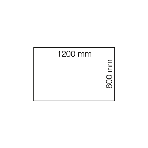 Biurko Modulus, Rama T, 1200x800 Mm, Srebrny, Brzoza