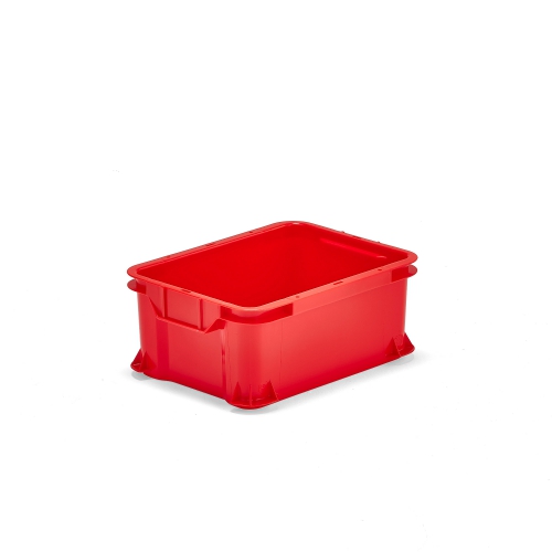 Pojemnik Plastikowy Pryce, Modułowy, 400x300x165 Mm, 14 L, Czerwony