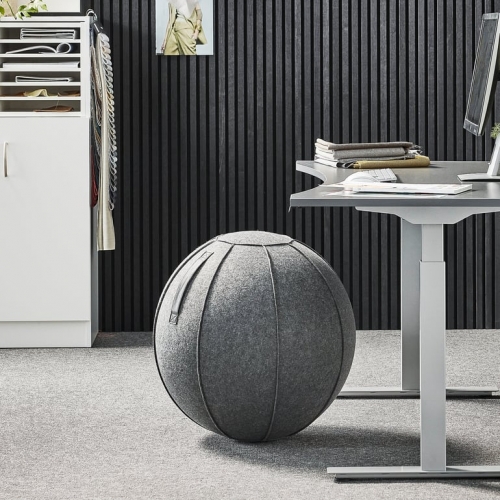 Piłka Balansująca Pilates Corbridge, ø650 Mm, Ciemnoszary