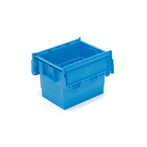 Plastikowy Pojemnik Do Transportu Gayle, 400x300x300 Mm, 25 L, Niebieski