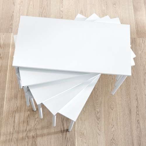 Biurko Sonitus Plus 700x600x760 Mm, Hpl Popielaty, Redukcja Hałasu, Antracyt