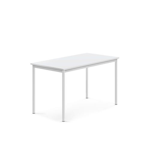 Stół Borås, 1200x700x720 Mm, Laminat Biały, Biały