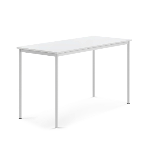 Stół Borås, 1600x700x900 Mm, Laminat Biały, Biały