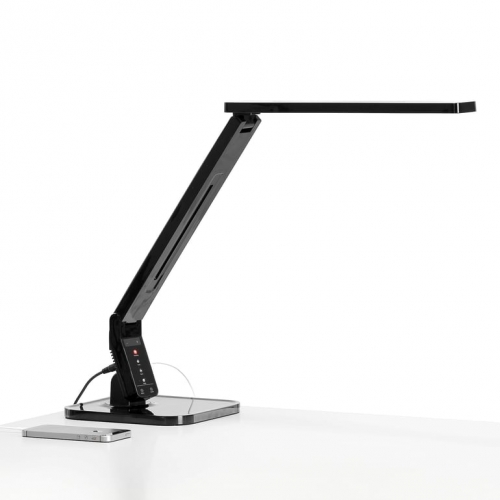 Lampka Na Biurko Apollo, Led, Czarny