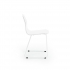 Krzesło Gander, Płozy, Siedzisko 450 Mm, Lakierowany, Biały