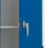 Szafa Metalowa Style 1000x1000x400 Mm, Niebieski, Biały