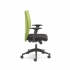 Krzesło Biurowe Milton, Tkanina, Czarny, Zielony