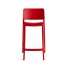 Krzesło Barowe Rio, Siedzisko 650 Mm, Czerwony