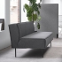 Sofa Copenhagen Plus, 2 Osobowa, Tkanina, Antracytowo Szary