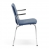 Krzesło Konferencyjne Ottawa Do Span>podłokietniki, Tkanina, Niebieski, Chrom Do /span>