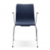 Krzesło Konferencyjne Ottawa Do Span>podłokietniki, Tkanina, Niebieski, Chrom Do /span>