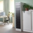 Szafa Na Laptopy Recover, 10 Schowków, 1800x400x500 Mm, Czarny, Szary