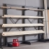 Regał Wspornikowy Plus, Jednostronny, Moduł Podstawowy, 2500x1330 Mm