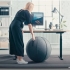 Piłka Balansująca Pilates Corbridge, ø650 Mm, Ciemnoszary