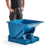 Kontener Wywrotka Azure, Samowyładowczy, 815x760x580 Mm, 150 L, Niebieski