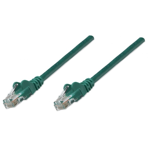 Patch Cord Cat5e Utp 0,5m Zielony 100% Miedź