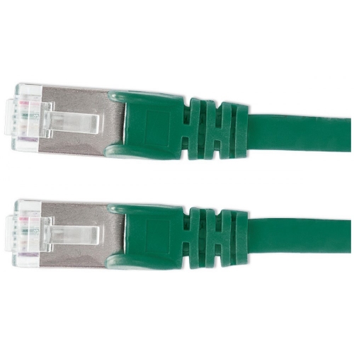 Patch Cord Cat5e F/utp 20m Zielony 100% Miedź