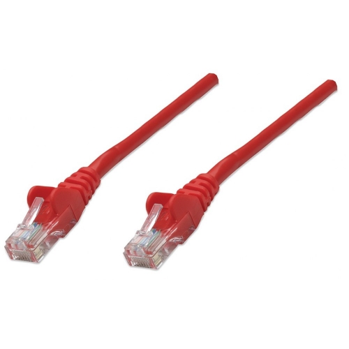 Patch Cord Cat6 Utp 2,0m Czerwony 100% Miedź