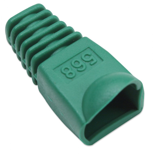 Osłonka Wtyku Rj45 6.2mm Zielona 10 Sztuk