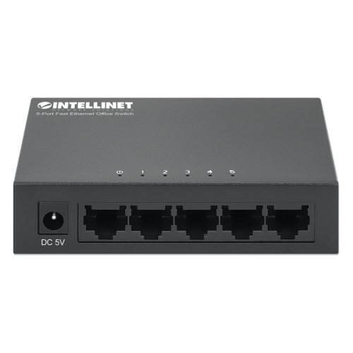 Switch Ethernet 5x 10/100mbps Rj45 Desktop Metalowy