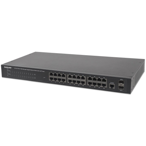 Gigabit Switch 24x 10/100/1000 Rj45 Poe+ 2x Sfp Managed