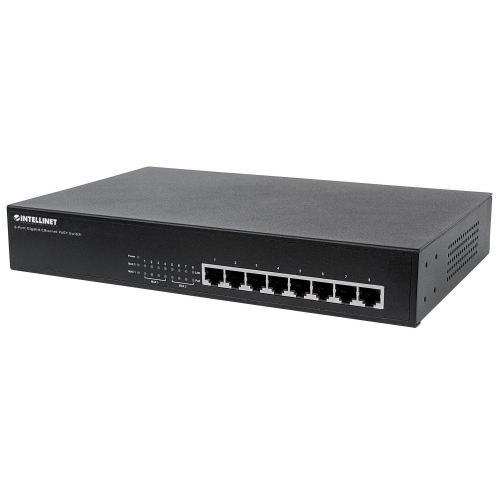 Gigabit Switch 8x 10/100/1000 Rj45 Poe+ 140w 19 Rack