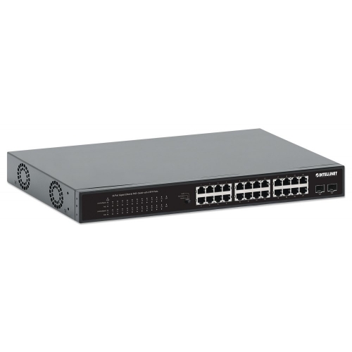 Switch Gigabit 24-portowy Poe+ Z 2 Portami Sfp