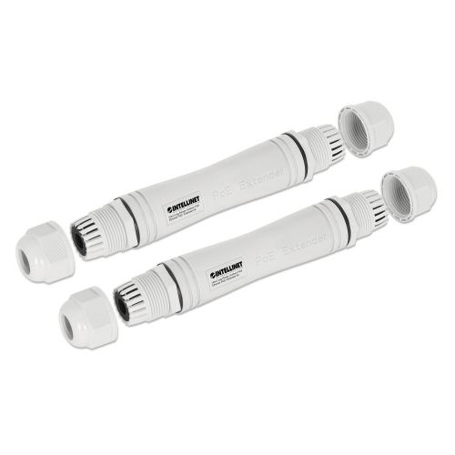 łącznik Zewnętrzny Rj45 Poe+ Ip67 Do 1000m, Zestaw 2 Szt