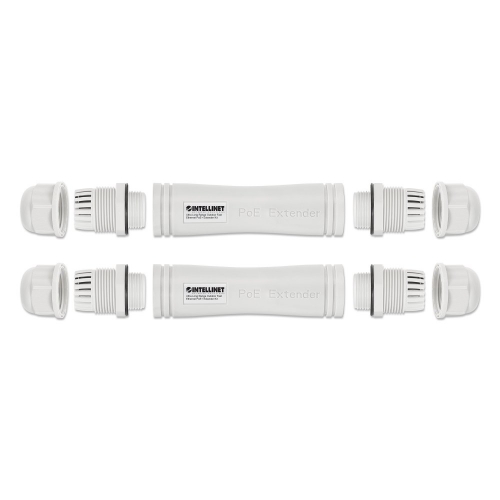 łącznik Zewnętrzny Rj45 Poe+ Ip67 Do 1000m, Zestaw 2 Szt