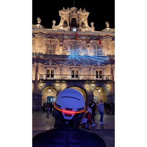 Livall Bh51m Neo Smart Kask Miejski Bluetooth Led/sos Roz. M