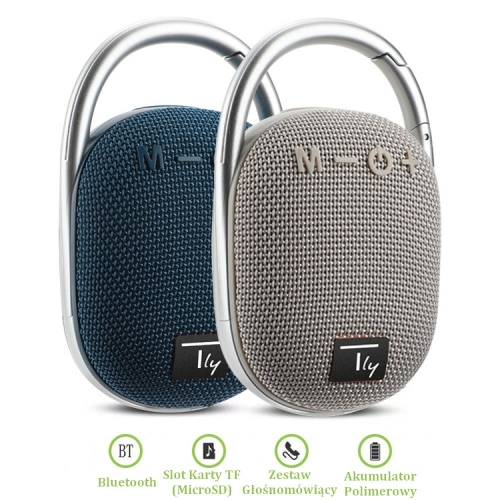Głośnik Bluetooth 5.3 Bezprzewodowy 5w Tws Led Usb/tf Mp3