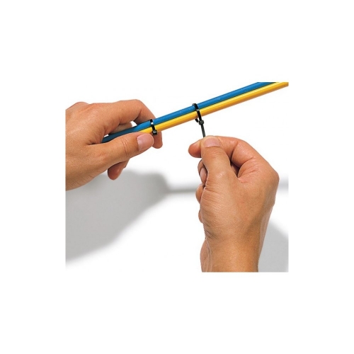 Opaski Zaciskowe 140x3.6mm Trytki Do Kabli 100szt. Czarne