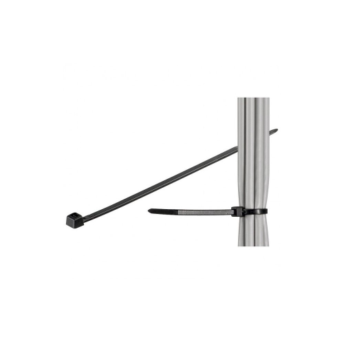 Opaski Zaciskowe 140x3.6mm Trytki Do Kabli 100szt. Czarne