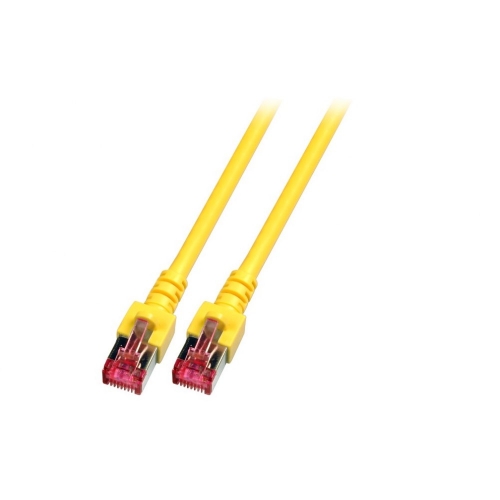 Patchcord Sftp 5m Cat.6 Lszh żółty