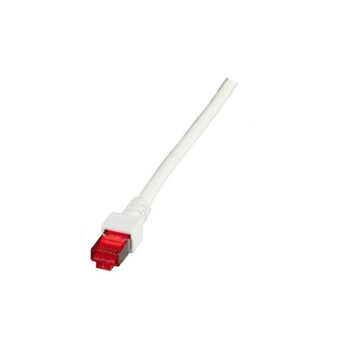 Patchcord Sftp 0,5m Cat.6 Lszh Biały