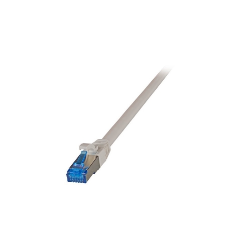 Patchcord Sftp 10m Cat6a Superflex Szary Na Kablu Cat7