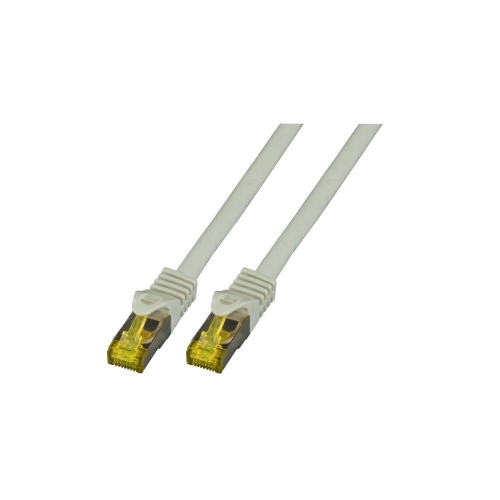 Patchcord Sftp 1m Cat.6a Lszh Szary Na Kablu Cat.7