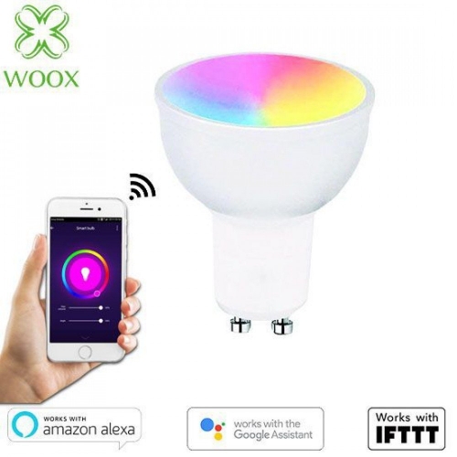 Woox R5077 Smart żarówka Wifi Led Rgbw 4.5w Gu10