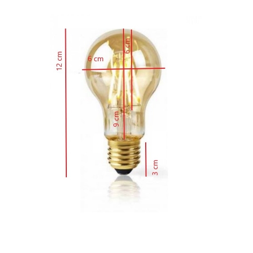 Woox R9078 Smart żarówka Retro Wifi Led 6w E27 Filamentowa