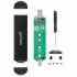 Obudowa Zewnętrzna Usb-c/a 3.2 Gen2 Dysku M.2 Nvme, Sata Ssd