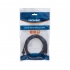 Patch Cord Cat5e Utp 5,0m Czarny 100% Miedź