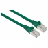 Patch Cord Cat5e F/utp 20m Zielony 100% Miedź